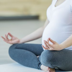 pregnancy yoga images